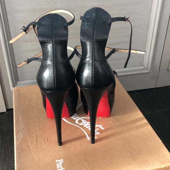 Authentic Christian Louboutin Sistoerless 150 Shiny Calf - Picture 4 of 9